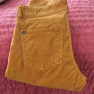 Anthropologie High-Rise Skinny Corduroy Pants